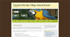 Desktop Screenshot of friendsofbayvillagekennel.com